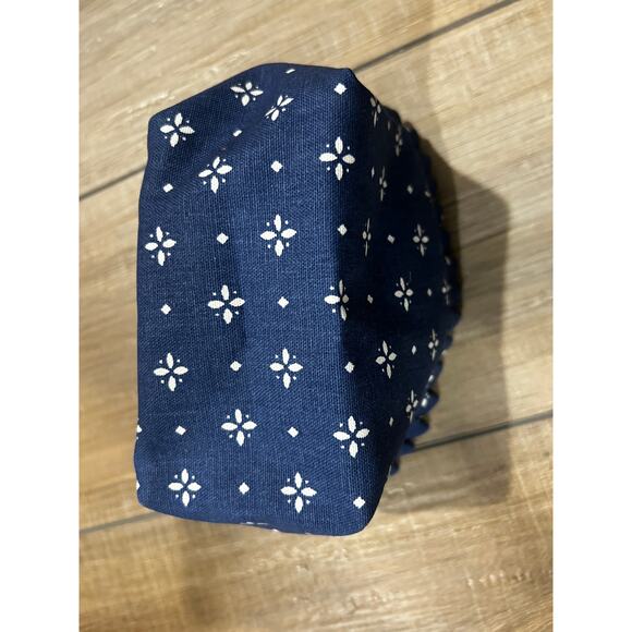 Longaberger Basket TEA SMALL KEY Liner Classic Blue fabric SU - Picture 2 of 2